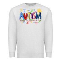 Oatmeal Heather autism accept understand love Premium Sweatshirt - Artiststas