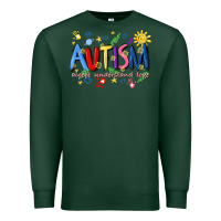 Sports Green autism accept understand love Premium Sweatshirt - Artiststas