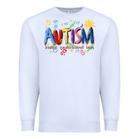 White autism accept understand love Premium Sweatshirt - Artiststas