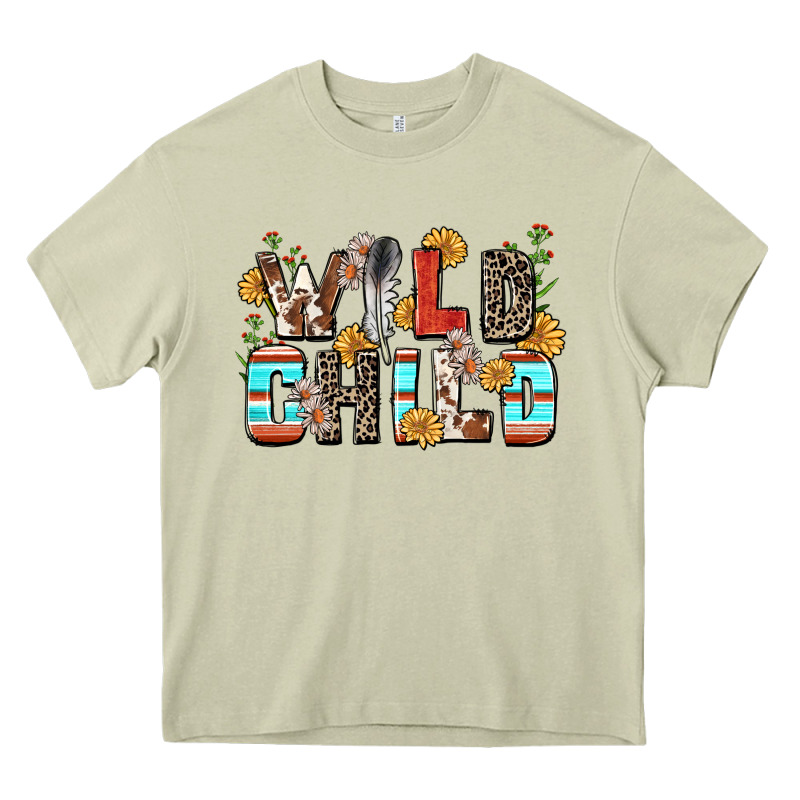 Wild Child Heavy Core Tee by Zillion Design Studio | Teevron