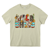 Mossy wild child Heavy Core Tee - Zillion Design Studio