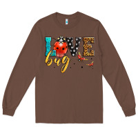 Chestnut love bug lady bug Long Sleeve Tee - LillyAllenDesigns