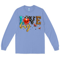 Colony Blue love bug lady bug Long Sleeve Tee - LillyAllenDesigns