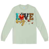 Matcha love bug lady bug Long Sleeve Tee - LillyAllenDesigns