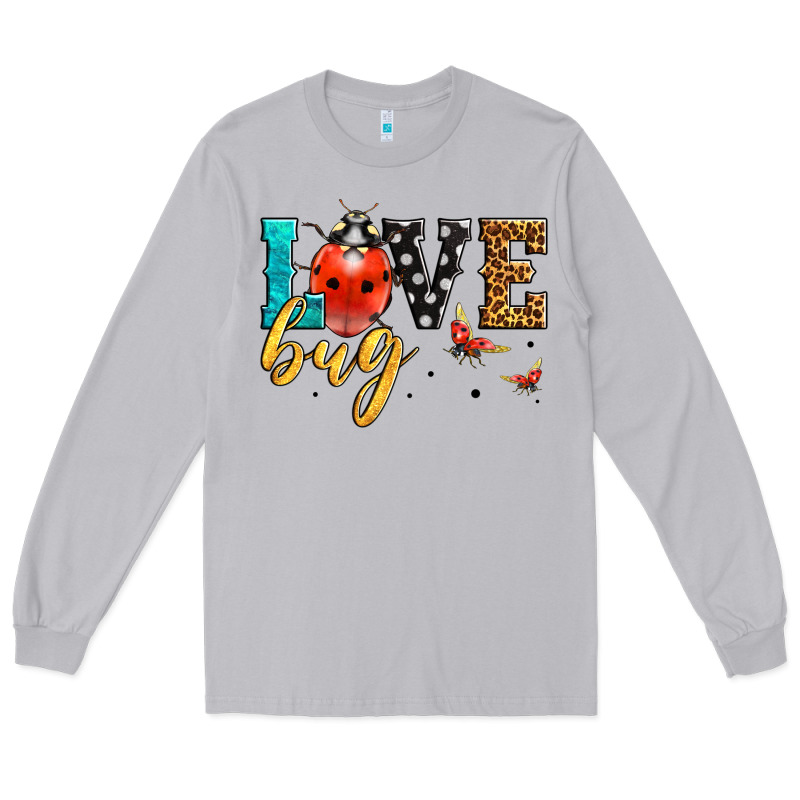 Love Bug Lady Bug Long Sleeve Tee by LillyAllenDesigns | Teevron
