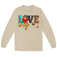 Mushroom love bug lady bug Long Sleeve Tee - LillyAllenDesigns