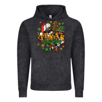 Vintage Black texas christmas Vintage Hoodie - AdoDesignShop