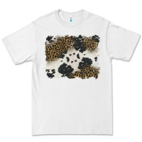 White black and white cowhide background Premium Tee - BarkalooDesign