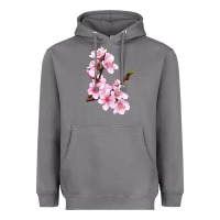 Storm Peach Blossom Illustrations Heavyweight Hoodie - LillyAllenDesigns