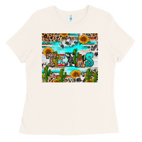 Bone texas Ladies Tee - RanaPortraitStore
