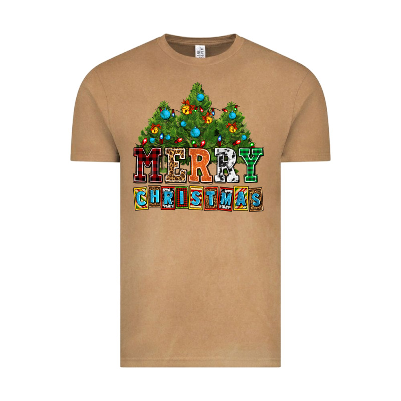 Merry Christmas With Christmas Trees Vintage Tee by AdoDesignShop | Teevron
