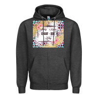 Charcoal Heather feeling kinda idgaf   ish today Zipper Hoodie - MaliasSmallBusiness