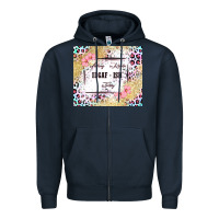 Navy feeling kinda idgaf   ish today Zipper Hoodie - MaliasSmallBusiness