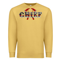 Antique Gold firefighter chief Premium Sweatshirt - Artiststas