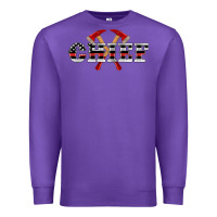 Purple firefighter chief Premium Sweatshirt - Artiststas