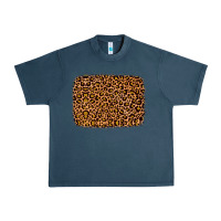 Midnight Navy leopard glitter background Urban Heavy Tee - JahusDesignShop
