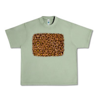 Oil Green leopard glitter background Urban Heavy Tee - JahusDesignShop