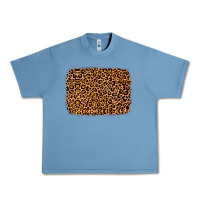 Pebble Blue leopard glitter background Urban Heavy Tee - JahusDesignShop