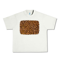 Pistachio leopard glitter background Urban Heavy Tee - JahusDesignShop