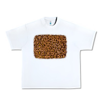 White leopard glitter background Urban Heavy Tee - JahusDesignShop