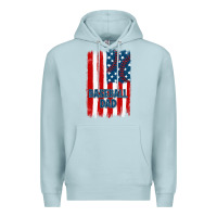 Blue Mist baseball dad american flag Premium Hoodie - JahusDesignShop