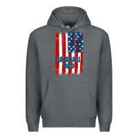 Rock baseball dad american flag Premium Hoodie - JahusDesignShop