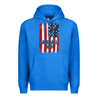 True Royal baseball dad american flag Premium Hoodie - JahusDesignShop