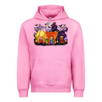 Fuchsia Pink hocus pocus gnomes Urban Hoodie - CowGirlArtShop
