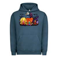 Pigment Midnight Navy hocus pocus gnomes Urban Hoodie - CowGirlArtShop