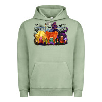 Pigment Oil Green hocus pocus gnomes Urban Hoodie - CowGirlArtShop