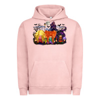 Pigment Salmon hocus pocus gnomes Urban Hoodie - CowGirlArtShop