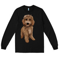 Black maltipoo Long Sleeve Tee - BarkalooDesign