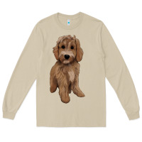 Mushroom maltipoo Long Sleeve Tee - BarkalooDesign