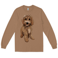 Toasted Coconut maltipoo Long Sleeve Tee - BarkalooDesign