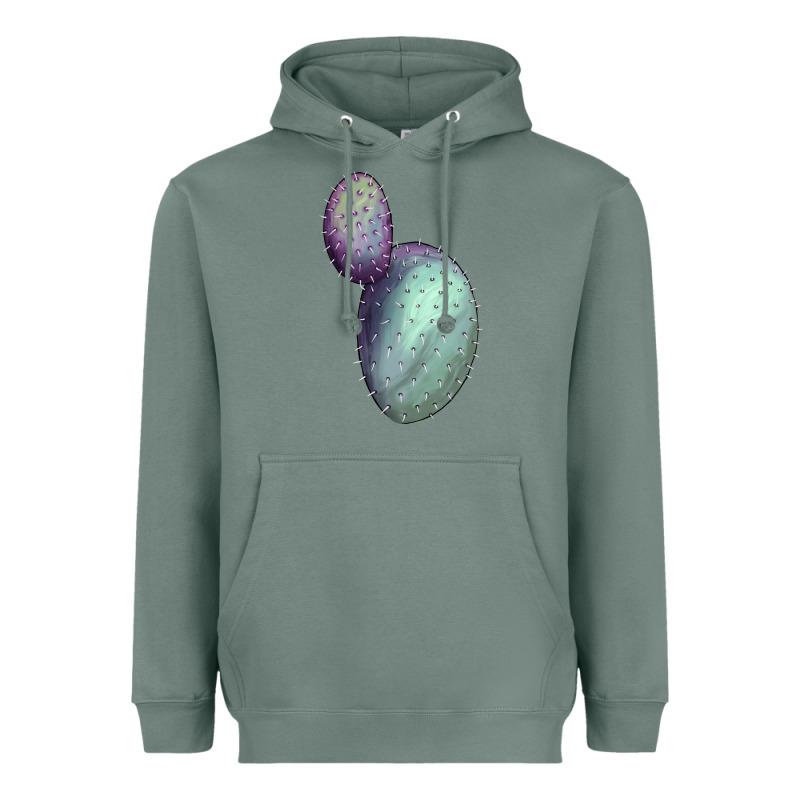 Opunthia Santa Rita Cactus Heavyweight Hoodie by LillyAllenDesigns | Teevron