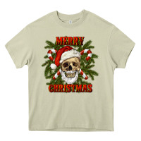 Mossy Merry Christmas Heavy Core Tee - RanaPortraitStore