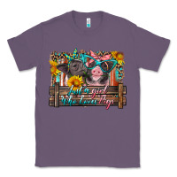 Lavender just a girl who loves pigs Classic Tee - Artiststas