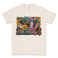 Natural just a girl who loves pigs Classic Tee - Artiststas