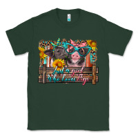 Sports Green just a girl who loves pigs Classic Tee - Artiststas