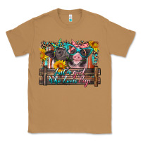 Toasted Coconut just a girl who loves pigs Classic Tee - Artiststas
