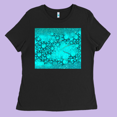 Ladies Tee turquoise gemstone
