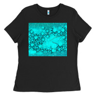 Black turquoise gemstone Ladies Tee - RanaPortraitStore