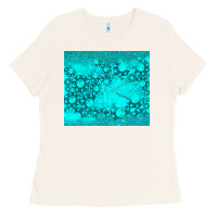 Bone turquoise gemstone Ladies Tee - RanaPortraitStore