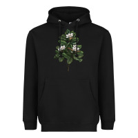Magnolia Flower Illustrations Heavyweight Hoodie | Teevron