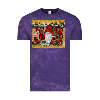 Cloud Purple gnome joy Vintage Tee - JahusDesignShop