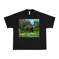Black ankylosaurus tumbler Urban Heavy Tee - Artiststas