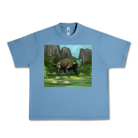 Pebble Blue ankylosaurus tumbler Urban Heavy Tee - Artiststas