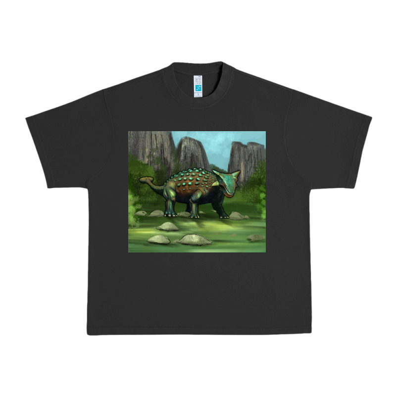 Ankylosaurus Tumbler Urban Heavy Tee by Artiststas | Teevron