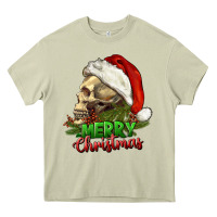 Mossy Merry Christmas Heavy Core Tee - RanaPortraitStore