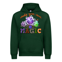 Forest Green make your own magic Urban Hoodie - CowGirlArtShop